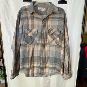 Vintage Midcentury men’s size L Winona knits shirts wool cotton blend